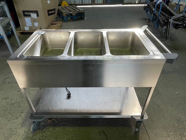 Bain marie wagen blanco - afbeelding 1 van  15