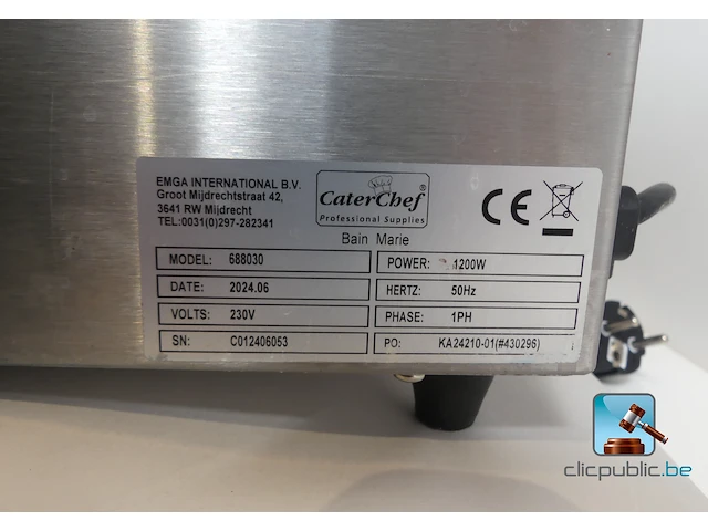 Bain marie - afbeelding 6 van  6