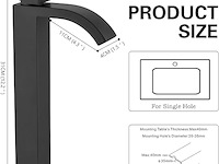 Baitujie hoge wastafel mengkraan - afbeelding 2 van  6