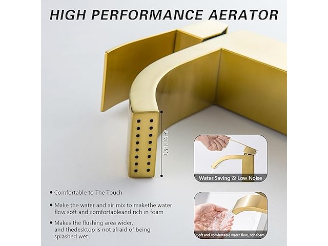 Baitujie hoge wastafelmengkraan - afbeelding 3 van  5