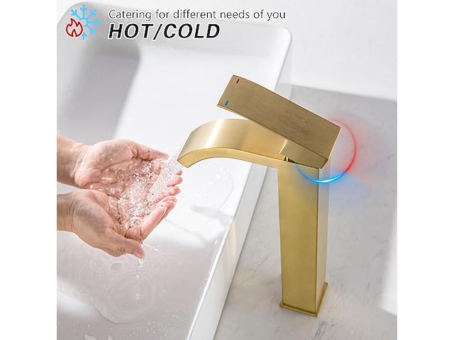 Baitujie hoge wastafelmengkraan - afbeelding 4 van  5