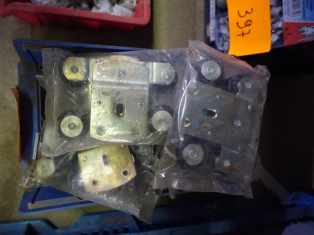 Bak lossen looprollen voor schuifdeur - afbeelding 1 van  6