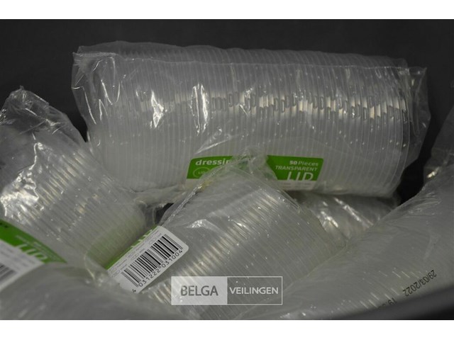 Bak met bekers en deksels - afbeelding 1 van  2