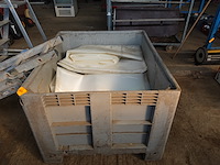 Bak met grote plastiekzakken - afbeelding 1 van  6