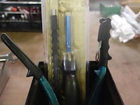 Bak popnagels en tang en schroevendraaier met flexibele as - afbeelding 3 van  3