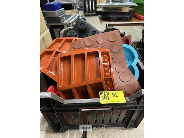 Bak siliconen bakvormen - afbeelding 1 van  4