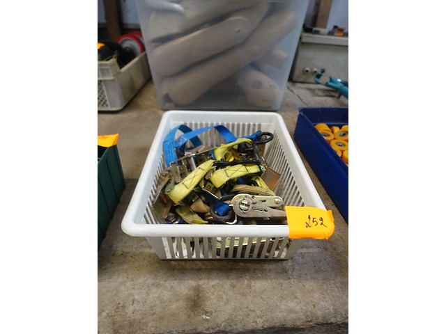 Bak spanbanden met ratels en s-haken - afbeelding 2 van  2