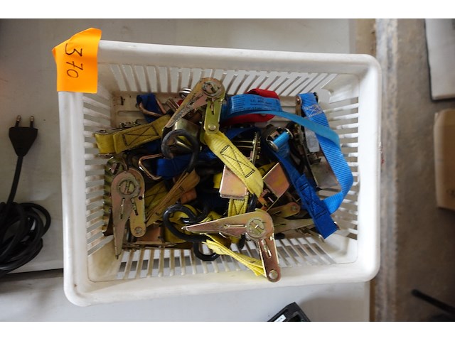 Bak spanbanden met ratels en s-haken - afbeelding 1 van  2