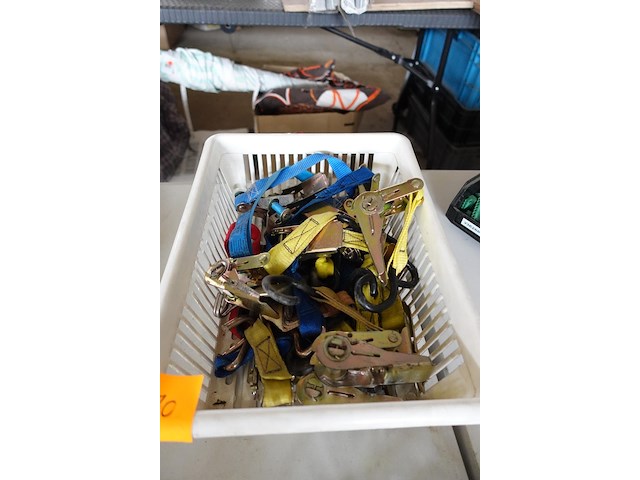 Bak spanbanden met ratels en s-haken - afbeelding 2 van  2