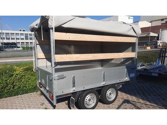 Bakaanhangwagen bw 2.50x1.50x1.50m 750kg - afbeelding 1 van  1