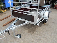 Bakaanhangwagen bw trailer 254x130cm 750kg nieuw - afbeelding 1 van  1