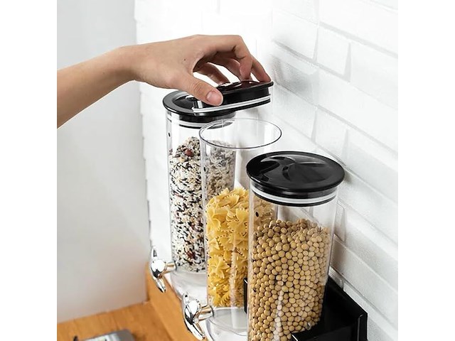 Bakaji drievoudige dispenser - afbeelding 5 van  5