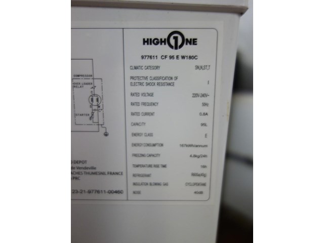 Bakdiepvries high one - afbeelding 4 van  4