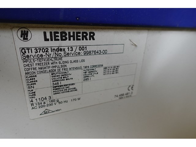 Bakdiepvries liebherr - afbeelding 5 van  5