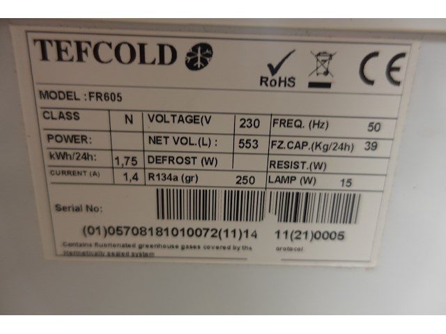 Bakdiepvries tefcold + inhoud - afbeelding 8 van  8