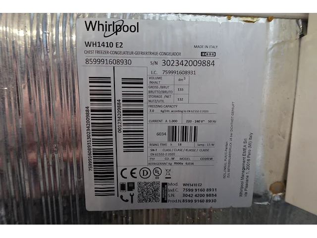 Bakdiepvries whirlpool - afbeelding 5 van  5