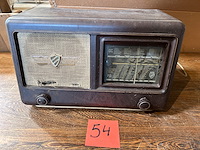 Bakeliten radio - afbeelding 1 van  2