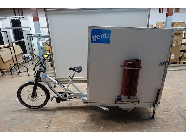 Bakfiets elektrisch - unisex - afbeelding 1 van  10