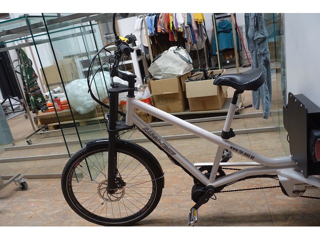 Bakfiets elektrisch - unisex - afbeelding 4 van  7