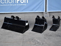 Bakkenset 3 stuks cw05 nieuw - afbeelding 1 van  1