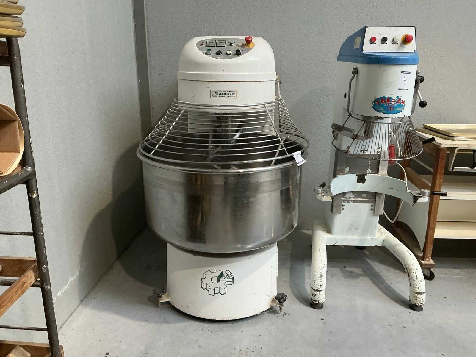 Bakkerij- en horecamachines wegens faillissement