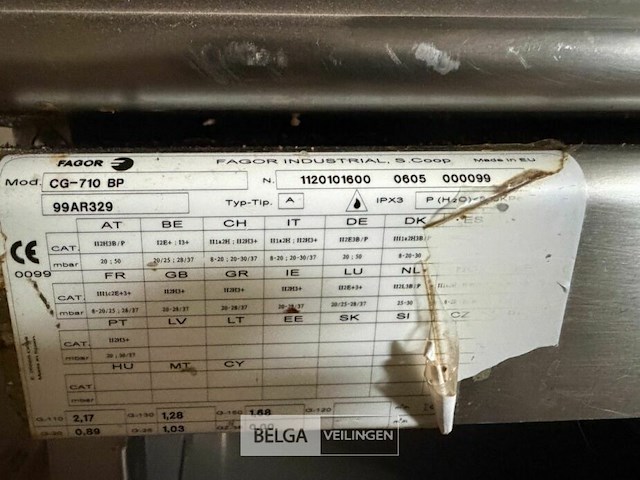 Bakplaat fagor - afbeelding 6 van  6