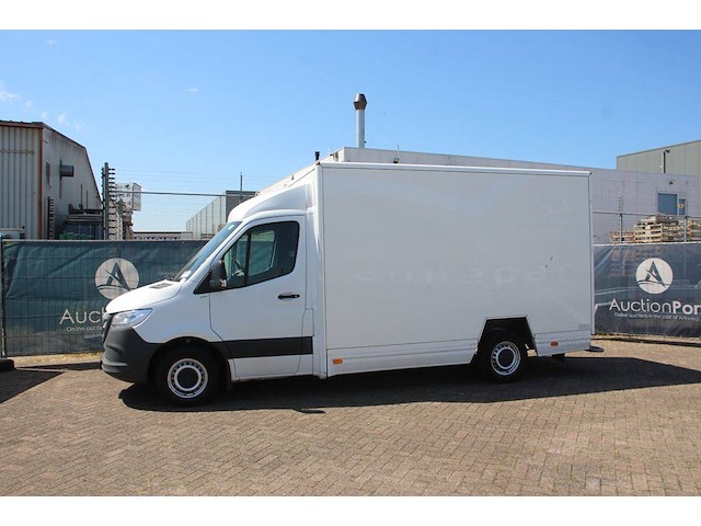 Bakwagen mercedes-benz sprinter diesel 143pk 2018 - afbeelding 1 van  1