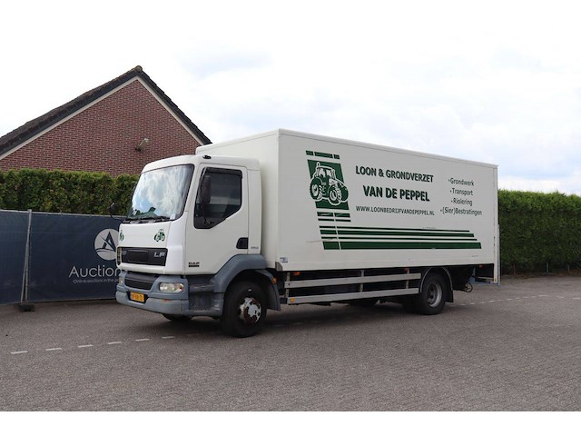 Bakwagen vrachtwagen daf ae55cf diesel 251pk 2003 - afbeelding 1 van  1