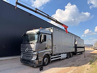Bakwagen vrachtwagen mercedes-benz actros 2645 6x2 diesel 2016 - afbeelding 1 van  1