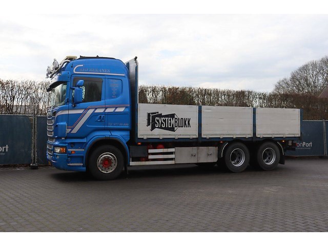 Bakwagen vrachtwagen scania r730 6x4 diesel 731pk 2012 - afbeelding 1 van  1