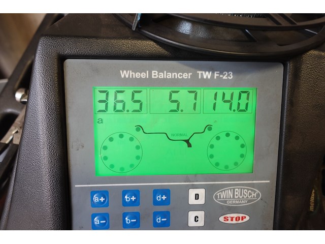 Balanceermachine twinbusch - afbeelding 4 van  7