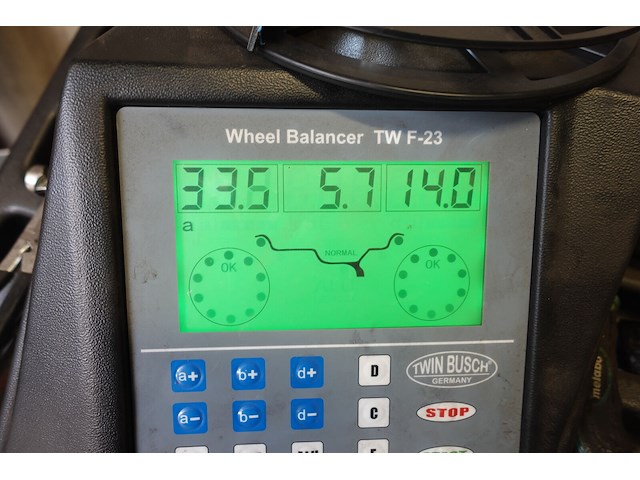 Balanceermachine twinbusch - afbeelding 5 van  7