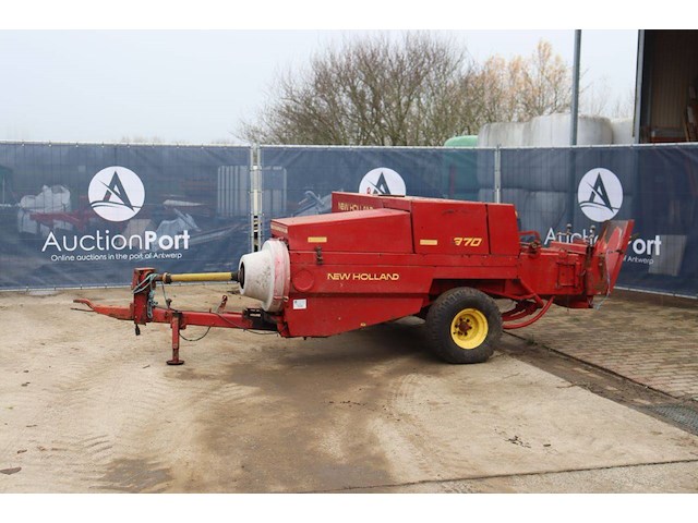Balenpers new holland 370 hayliner (marge) - afbeelding 1 van  1