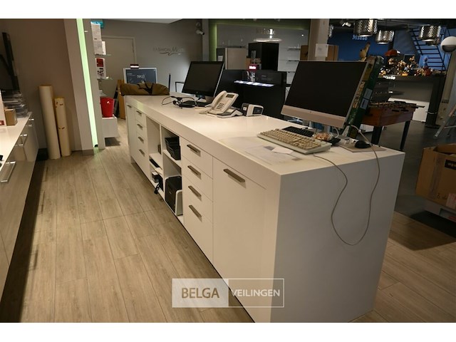 Balie meubel met himacs blad - afbeelding 2 van  4