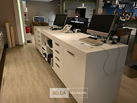 Balie meubel met himacs blad - afbeelding 2 van  4