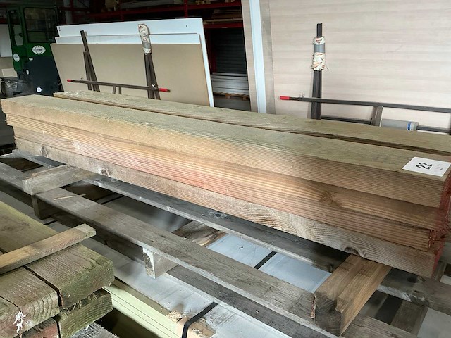 Balk douglas geïmpregneerd (10x) - afbeelding 3 van  4