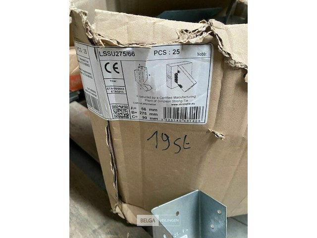 Balk dragers simson (19x) - afbeelding 2 van  2