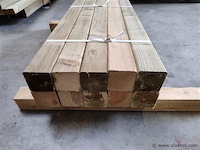Balk geimpregneerd 9x9x100 cm 10 stuks