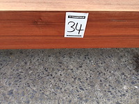 Balk padouck 2750 x 200 x 200 mm ( 1 x ) - afbeelding 8 van  8