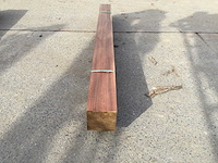 Balk padouck 2750 x 200 x 200 mm ( 1 x ) - afbeelding 5 van  8