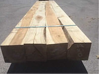 Balk teakhout 2340 x 80 x 80 mm (4x) - afbeelding 3 van  8