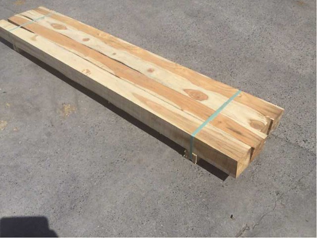 Balk teakhout 2340 x 90 x 90 mm (4x) - afbeelding 8 van  8