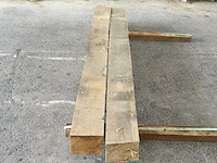 Balken eiken 1850 x 175 x 175 mm ( 2 x ) - afbeelding 2 van  5