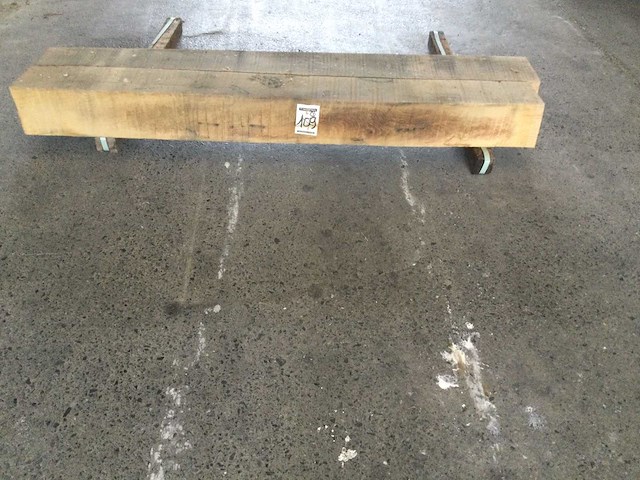 Balken eiken 1850 x 175 x 175 mm ( 2 x ) - afbeelding 4 van  5