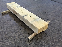 Balken eiken 1880 x 187 x 187 mm ( 2 x ) - afbeelding 1 van  9
