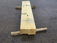 Balken eiken 1880 x 187 x 187 mm ( 2 x ) - afbeelding 2 van  9