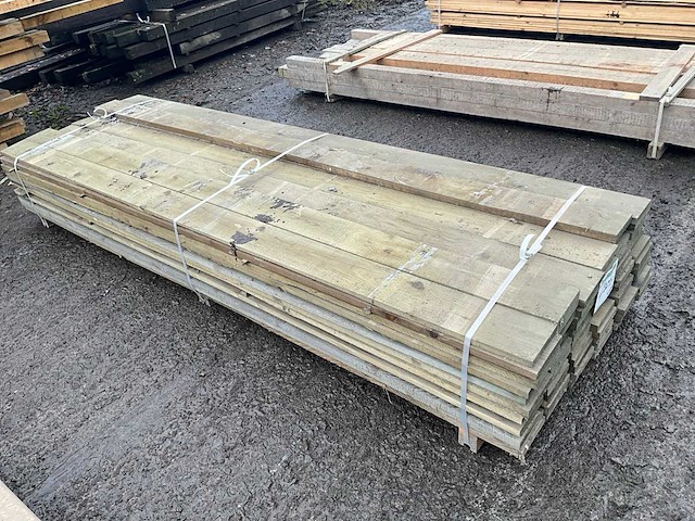 Balken en planken epicéa/douglas (188x) - afbeelding 2 van  13