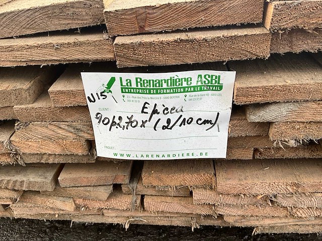 Balken en planken epicéa/douglas (188x) - afbeelding 8 van  13