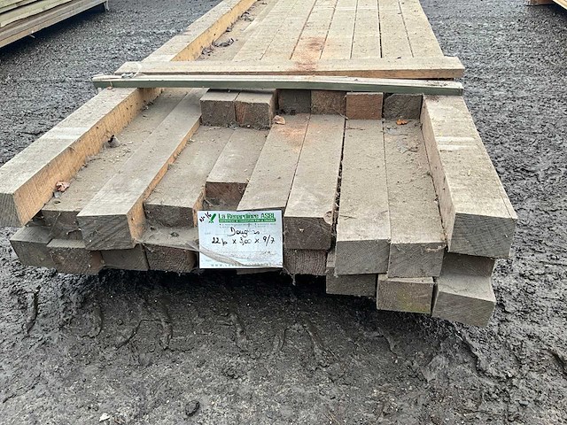 Balken en planken epicéa/douglas (188x) - afbeelding 11 van  13