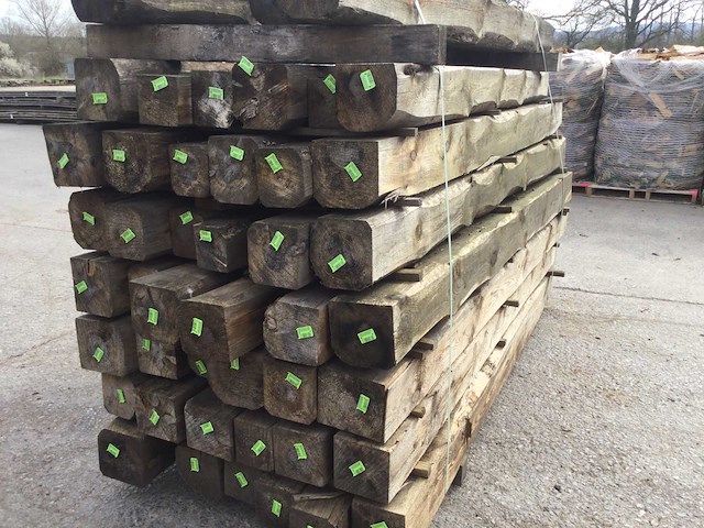 Balken grenenhout (45x) - afbeelding 7 van  9